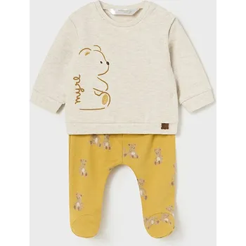 Kojenecká souprava Mayoral komplet - mikina, polodupačky 2513, 2514 Rozměr: 1 - 2 měsíce, 60 cm