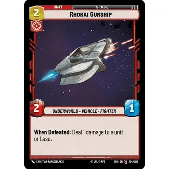 Sběratelská karetní hra Rhokai Gunship 164/262 - Shadows of the Galaxy Typ karty: Standard