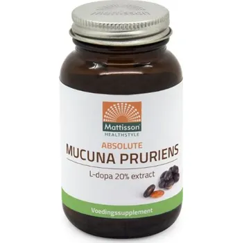 Přírodní produkt Mattisson Mucuna - 20% L-dopa 120 tablet – osobní odběr v Pardubicích a Jihlavě