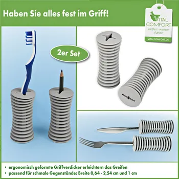 Masážní přístroj 3Pagen 2 pomůcky pro snazší uchopení předmětů