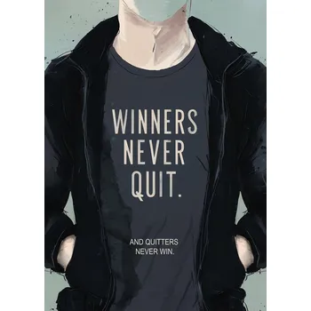 Plakát Plakát, Obraz - Winners Never Quit, Andreas Magnusson