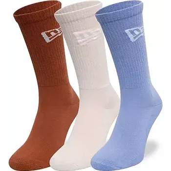 Pánské ponožky Ponožky New Era Flag Crew Socks Stone / Nutshell / Blue velikosti ponožek EUR 43-46