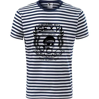 Nesnáším být sexy - Bachař - Triko na vodu - 2XL ( Prouhovaná )