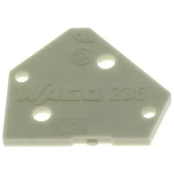 WAGO Elektro WAGO 236-300 bočnice pro svorkovnice světle šedá