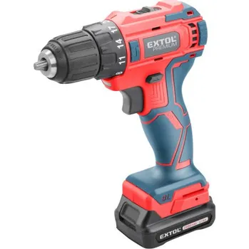 Extol Premium 8891152 vrtací šroubovák aku, BRUSHLESS, 12V Li-ion, 2Ah
