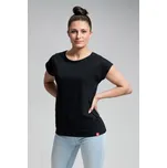 CityZen Dámské bavlněné tričko CITYZEN kimonový rukáv černá S