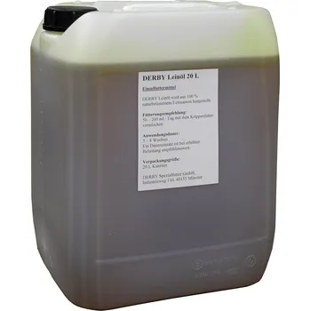 Krmivo pro koně Derby Lněný olej pro koně DERBY, 20 l