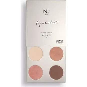 Oční stíny NUI Cosmetics Natural Pressed Eyeshadow paleta očních stínů 1