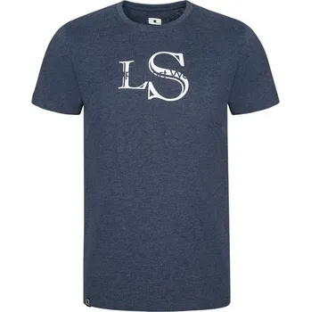 Pánské tričko Pánské tričko Loap Berd modré žíhané