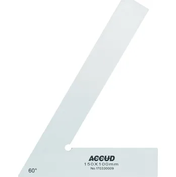 Úhloměr ACCUD 847-005-02 60° úhelník 120x80mm 847-005-02