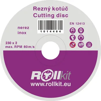 Řezný kotouč UMAKOV Řezný kotouč na nerez, D230, d22,2 , t2mm
