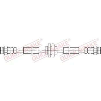 Brzdová hadice Brzdová hadice QUICK BRAKE 22.944