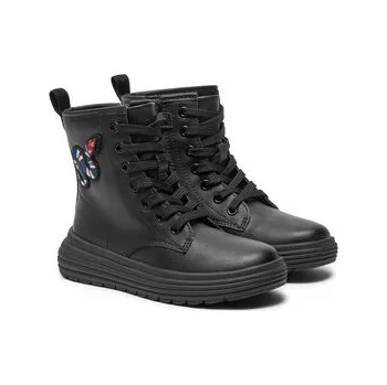 Dámská obuv Kozačky Geox J Phaolae Girl J46ETD 000BC C9999 M Černá 29