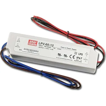 Napájecí zdroj pro osvětlení LPV-60-12 – LED driver