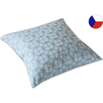Povlak na dekorativní polštářek Damaškový povlak na polštář 40x40 EXCELLENT DIAMANT Spektrum modrošedé