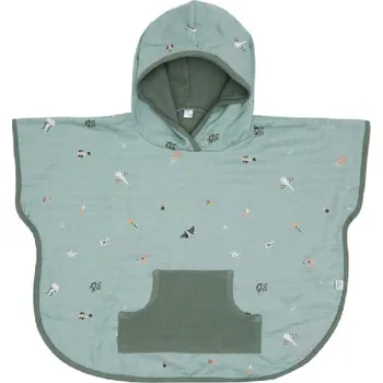 BÉBÉ-JOU mušelínové pončo Ocean Vibes