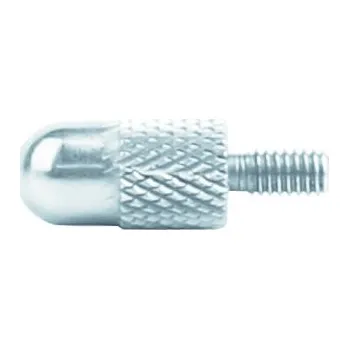 ACCUD 270-002-01 měřící dotek radiusový R2,5mm pro úchylkoměry, ocel / L5mm / 270-002-01