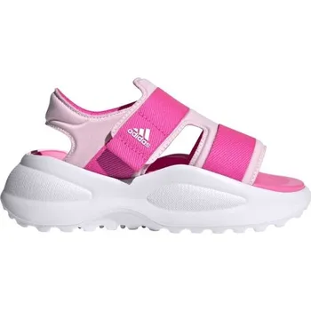 Dětská móda Dětské sandály adidas MEHANA SANDAL K 34 Růžová, Bílá