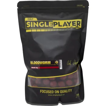 Boilies SINGLEPLAYER Boilies Bloodworm 1kg - 16mm