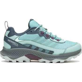 Dámská treková obuv Dámské outdoorové boty Merrell SPEED STRIKE 2 WP 4.5 Tyrkysová, Tmavě modrá, Fialová, Šedá