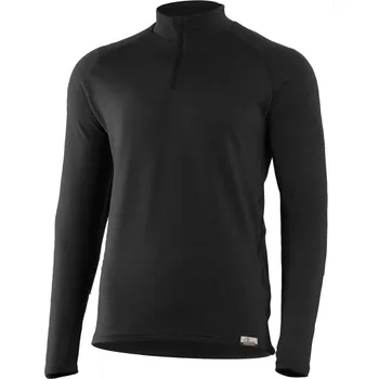 Pánské oblečení WARY pánská merino mikina/svetr - Černá 9099 / XXXL / Černá