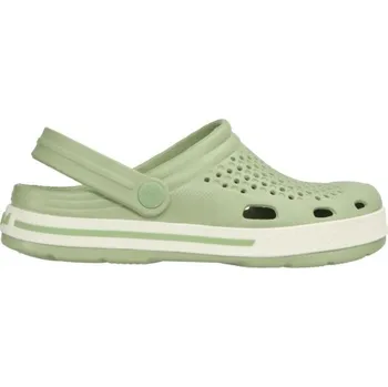 Dámské pantofle Dámské pantofle Coqui LINDO W 39 Světle zelená, Bílá