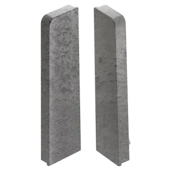 Podlahová lišta Cezar Koncovka levá + pravá k liště - MASTERLINE 453 Grelandia - 60mm - 2 ks