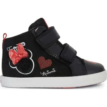 Dívčí tenisky Dětské tenisky Geox B KILWI G. 22 Černá, Červená, Bílá