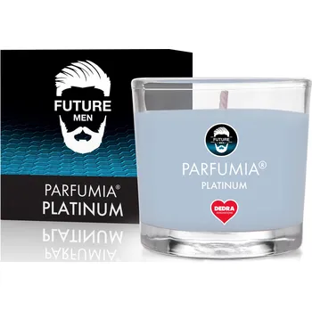 Svíčka PLATINUM | votivní sójová svíčka | PARFUMIA® | 55 ml Dedra