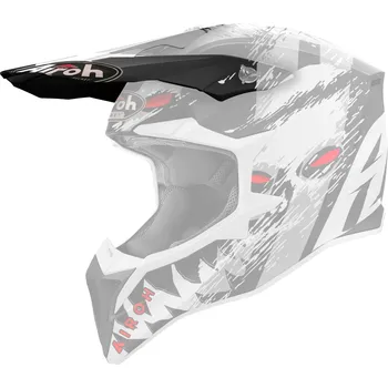 Motodoplněk Kšilt pro přilbu WRAAAP, AIROH (Demon - matný)