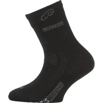 TJS dětské merino ponožky - Černá 900 / (34-37) S / Černá