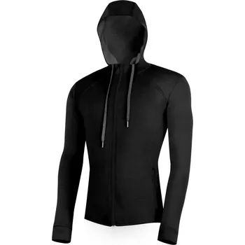 Pánská mikina KARMIN pánská merino mikina - Černá 9098 / XL / Černá