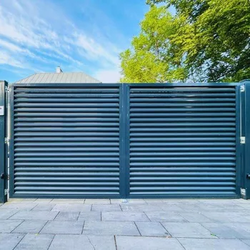 brána Kovová brána š. 4000 x v. 1200 Zn+komaxit (plechová výplň žaluzie nebo obdélník)