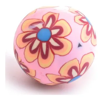 Dětské navlékací korálky Korálek 18mm lososový - 1ks