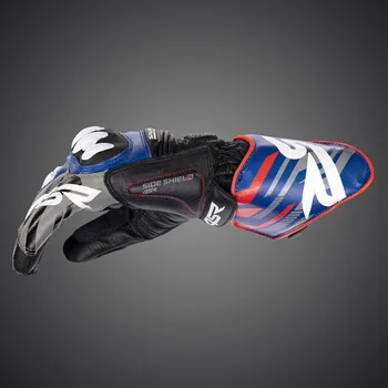 Moto rukavice Rukavice 4SR Sport Cup Plus Evo pánské modré S