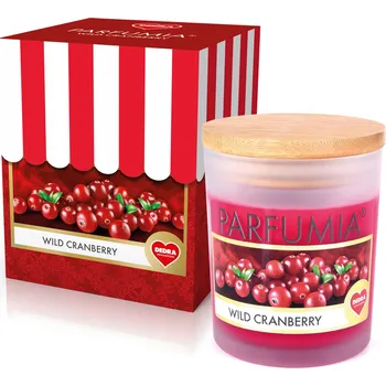 Svíčka WILD CRANBERRY | sójová vonná svíčka | PARFUMIA® | 250 ml Dedra