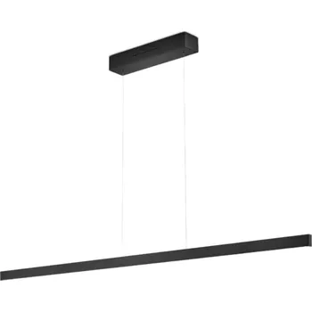 Knapstein Závěsné svítidlo LED Linda-132, černá, CCT, ovládání gesty LED celkem 62 W - Doprava zdarma