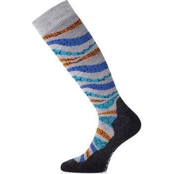 Pánské oblečení SLF merino lyžařské podkolenky - Šedá 853 / (42-45) L / Šedá