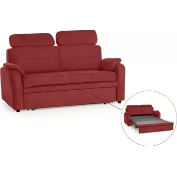 Pohovka Pohovka Elegant 2,5F rozkládací, vínová (soro 60)