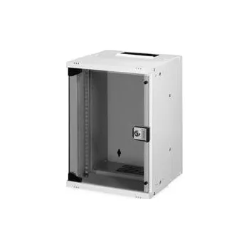 Rozvaděč DIGITUS DN-49102 Nástěnná skříň 9U, SOHO PRO, nesmontovaná, 10", 460 x 315 x 300 mm, šedá (RAL 7035)