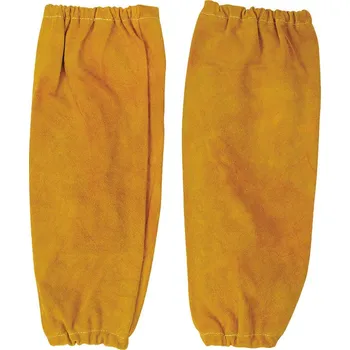 Pracovní rukavice PORTWEST Rukávníky SW20, svářečské, kožené, 1 pár - cena za 1 pár POR-SW20TAR Hnědá světlá