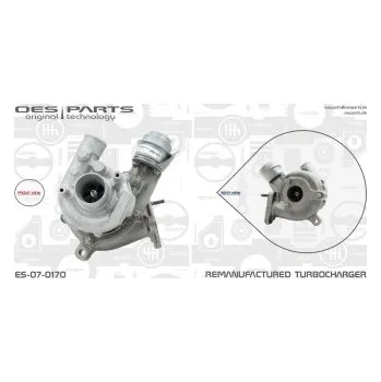 Turbodmychadlo Dmychadlo, plnění VAG, 028145702D, 028145702DV, 028145702DX, OES, ES-07-0170