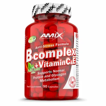 Amix B-Complex + vitamín C a E 90 cps.