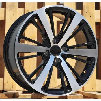 Alu kolo Alu kola Racing Line LU451, 18x7.5 4x108 ET25, černá + leštění