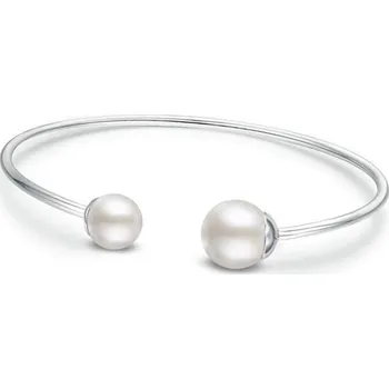 Náramek Prosperk Náramek ocelový s perlami S4965