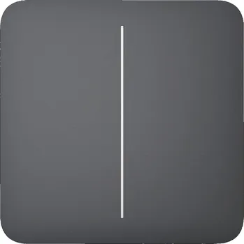 Sada domovního alarmu Ajax SoloButton (2-gang), tlačítko pro LightSwitch, graphite