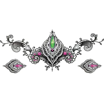 Odstranitelné tetování Barevné tetování na tělo č.05