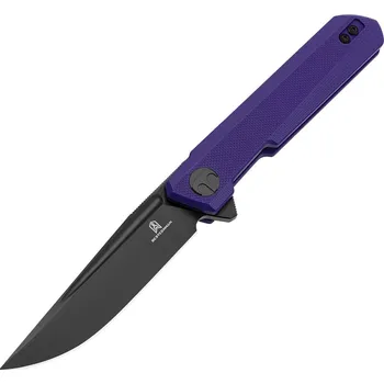 kapesní nůž Bestech Knives Bestechman Mini Dundee Double Detent Black D2 Purple G10