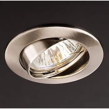 Bodové svítidlo Vestavné svítidlo ELC, naklápěcí, kulaté, matný nikl 70081