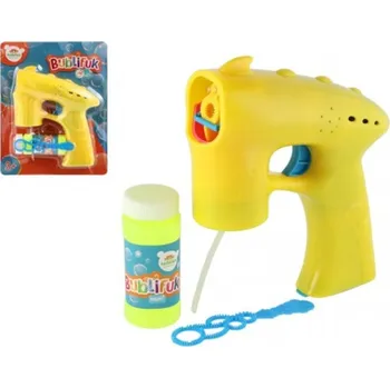 Bublifuk Teddies Bublifuk pistole - 13 cm - žlutá